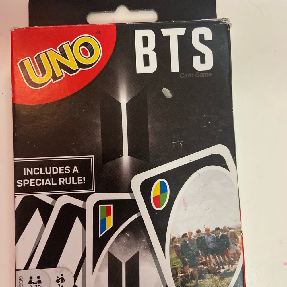 BTS Uno Cards